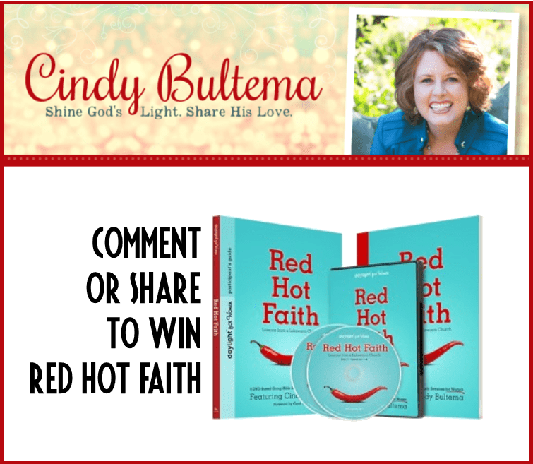Red Hot Faith… and a giveaway!
