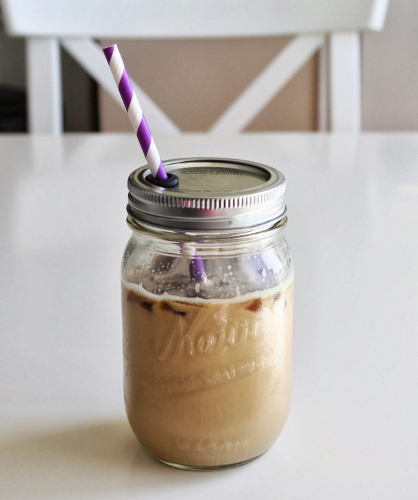 Mason Jar Makeover and Iced Coffee Amy Lively