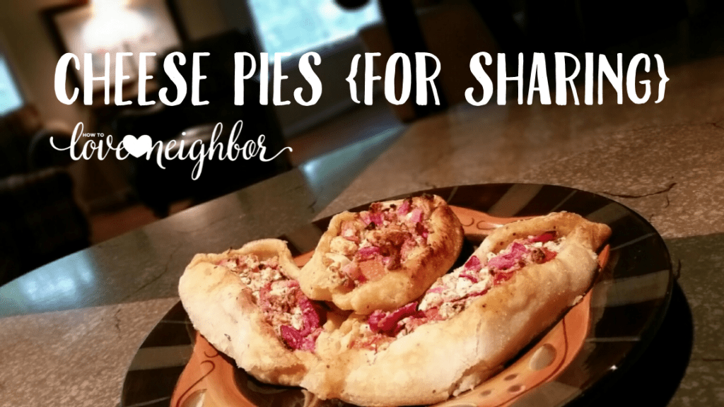 Cheese Pies {for sharing!}