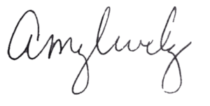 Amy Lively signature